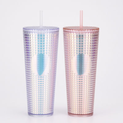 Straw Type Water Flowing Method Custom Coffee Tumbler met Customized Logo Acceptabel