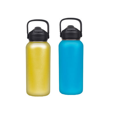 32OZ/40OZ/50OZ Luxe Dubbellaag Vacuüm 304 roestvrij staal waterfles met handvat