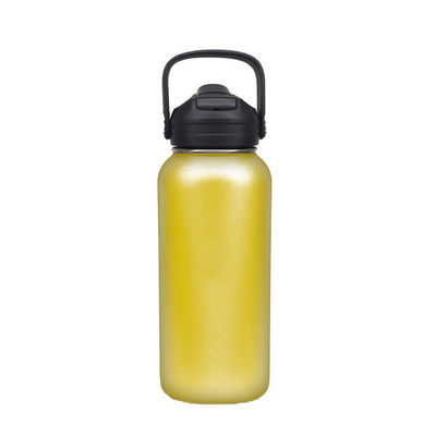 32OZ/40OZ/50OZ Luxe Dubbellaag Vacuüm 304 roestvrij staal waterfles met handvat