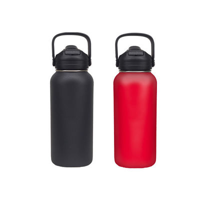 Custom Logo Dubbele laag Vacuüm roestvrij staal waterfles voor Draagbare Buiten 32oz Bullet Cup