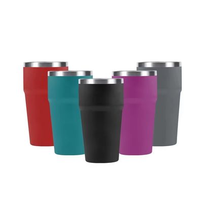 Gepersonaliseerd logo Acceptabel aantrekkelijk ontwerp Koffiemokken Roestvrij staal Tumbler Cup 16oz