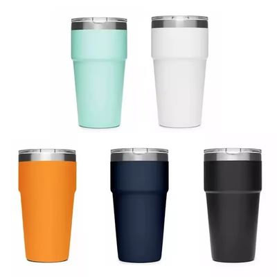 Gepersonaliseerd logo Acceptabel aantrekkelijk ontwerp Koffiemokken Roestvrij staal Tumbler Cup 16oz