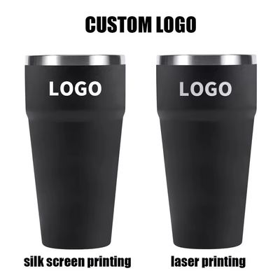 Gepersonaliseerd logo Acceptabel aantrekkelijk ontwerp Koffiemokken Roestvrij staal Tumbler Cup 16oz
