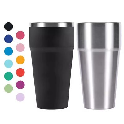 Gepersonaliseerd logo Acceptabel aantrekkelijk ontwerp Koffiemokken Roestvrij staal Tumbler Cup 16oz
