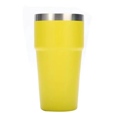 Gepersonaliseerd logo Acceptabel aantrekkelijk ontwerp Koffiemokken Roestvrij staal Tumbler Cup 16oz