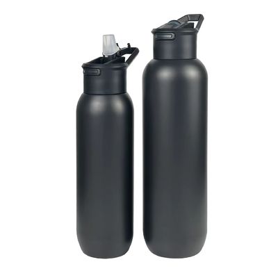 Vacuümgeïsoleerde fles van roestvrij staal met deksel Army Green 580 ml en 1000 ml