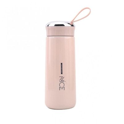 MEAS 73*37*39CM handige 400 ml glazen waterfles voor wandelen en buitenactiviteiten