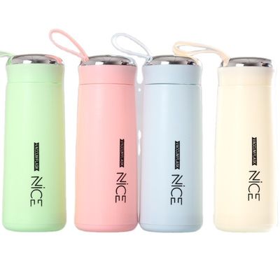 400 ml glazen waterfles Warm koud water voor buitenactiviteiten en kindercadeaus