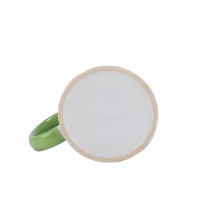 Dubbele kleur coating thermische overdracht mok voor koffie Custom Pattern Innovatief ontwerp