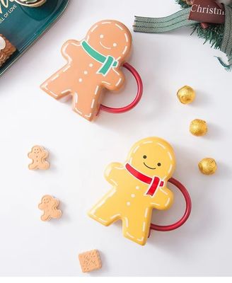 Gingerbread Shape Keramische Kersbeker Geschenk Koffiekop voor duurzaam drankje