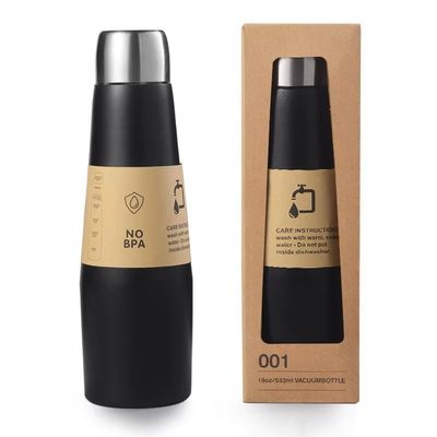 Roestvrij vacuüm waterfles Het beste voor sport 304 roestvrij staal 18 oz cola fles