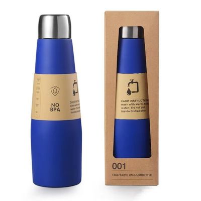 Voordeelvolle vacuümfles voor sport milieuvriendelijk 304 roestvrij staal 18 oz colafles
