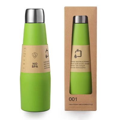 Voordeelvolle vacuümfles voor sport milieuvriendelijk 304 roestvrij staal 18 oz colafles