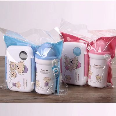 500 ml stro ketel plastic lunch box met waterbeker set perfect voor de lunchtijd variatie