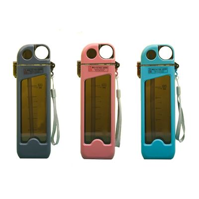 Thermische isolatie Geen 12oz persoonlijke vierkant draagbare waterbeker voor buiten