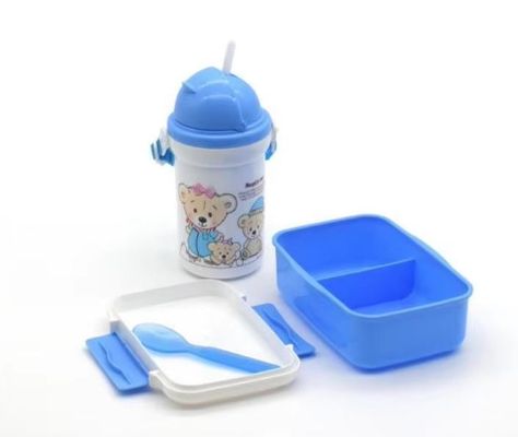500 ml stro ketel plastic lunch box met waterbeker set perfect voor de lunchtijd variatie