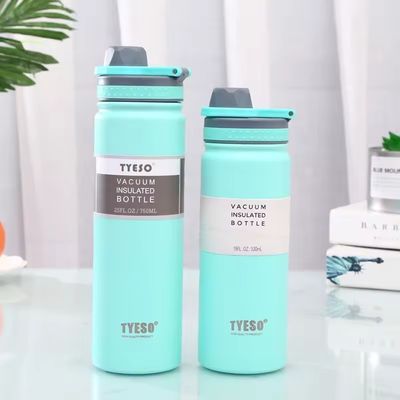 Herbruikbare thermische fles milieuvriendelijk breed mondend dubbele wand roestvrijstalen fles