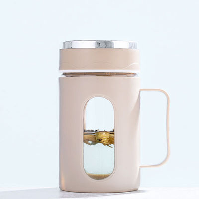 Custom Logo Dubbellaag glas mokken voor koffie melk thee en meer 500ml capaciteit