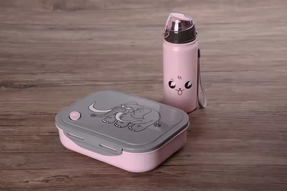 1000 ml 400 ml herbruikbaar draagbaar plastic compartiment magnetische bento lunchbox voor kinderen school lunchbox