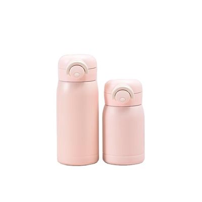 Reisaanvraag 304 roestvrij staal thermos waterfles 200ML/350ML in eenvoudig ontwerp