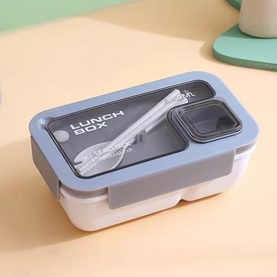 Herbruikbare Draagbare Plastic Bento Lunch Box voor alle toepasselijke mensen op schoolstijl