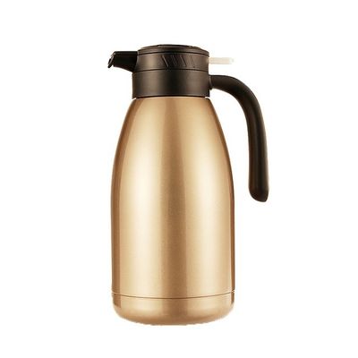 Dubbelwandige vacuüm geïsoleerde kleurrijke roestvrijstalen thermische karafe thee koffiepot