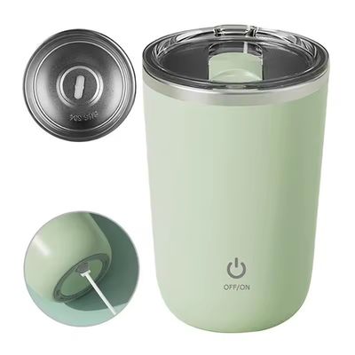 350 ml roestvrij staal elektrische magnetische koffiebeker met automatisch mengen en roeren