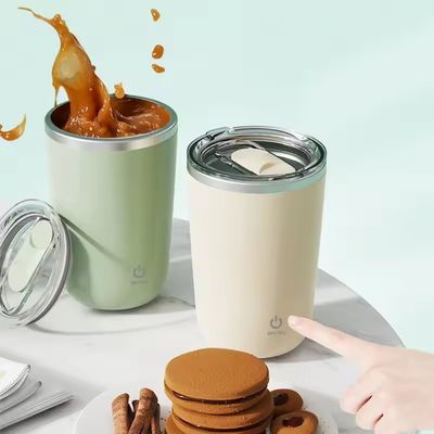 350 ml roestvrij staal elektrische magnetische koffiebeker met automatisch mengen en roeren