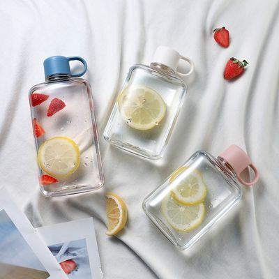 Leekproof Clear Drinking Cup Kettle Bpa Free Plastic Waterfles voor Outdoor Sports