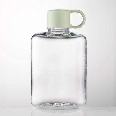 TOUR Gelegenheid Draagbare heldere doorzichtige plastic waterfles met lekbestendig ontwerp