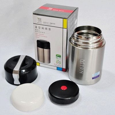 Vacuümflasjes 500 ml geïsoleerde dubbele wand roestvrijstalen lunchbox voor babyvoeding aangepast logo