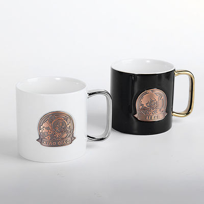 Hergebruikbare waterfles handgemaakte theekop Custom logo geglazuurde keramische porseleinen koffiekoppen