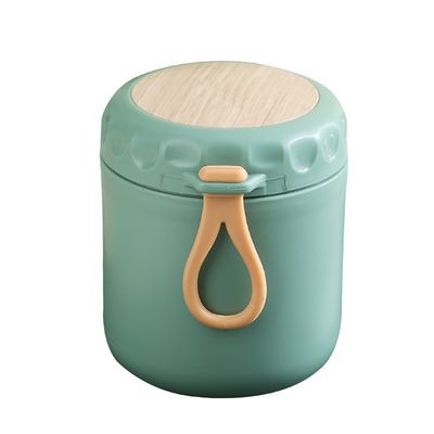 Draagbare 400 ml 304 voedselkwaliteit roestvrij staal geïsoleerde soepbeker met brede mond en lepel