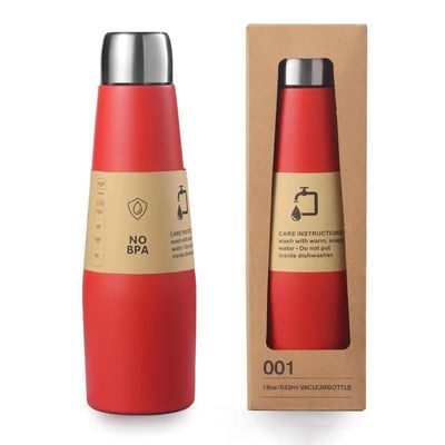 Kleurrijke 18 oz cola flessen vacuümflessen Thermosen voor sporten Duurzaam 304 roestvrij staal