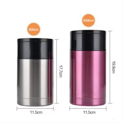 Blijf warm op je volgende campingreis met onze 500 ml geïsoleerde lunchbox soepcontainer