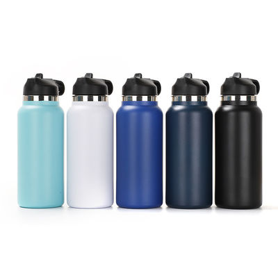 Vacuümgeïsoleerde 32oz breedmond roestvrijstalen waterfles voor sportprestaties
