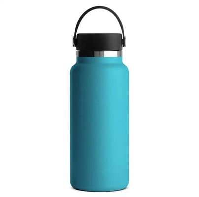 Vacuümgeïsoleerde 32oz breedmond roestvrijstalen waterfles voor sportprestaties