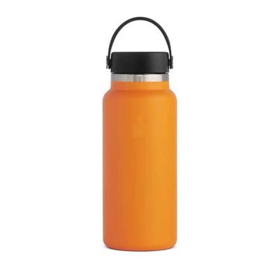 Vacuümgeïsoleerde 32oz breedmond roestvrijstalen waterfles voor sportprestaties