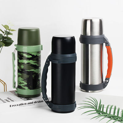 40oz 60oz roestvrij staal ketel Custom Pattern Leakproof Draagbare waterfles voor thuis