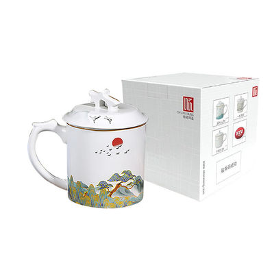Elegant Custom Versterkt Sublimatie Moeder Geschenk Reis Koffiebeker Herbruikbare beker met handgreep