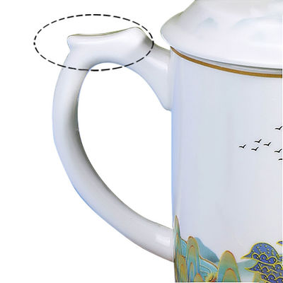 Elegant Custom Versterkt Sublimatie Moeder Geschenk Reis Koffiebeker Herbruikbare beker met handgreep