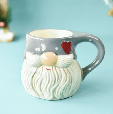 400 ml duurzame 3D diermodellering koppel festival koffiebeker met aangepaste kleur