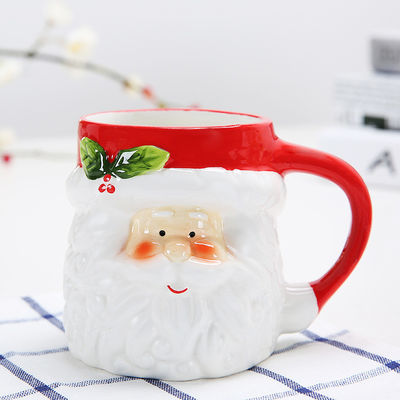 400 ml duurzame 3D diermodellering koppel festival koffiebeker met aangepaste kleur