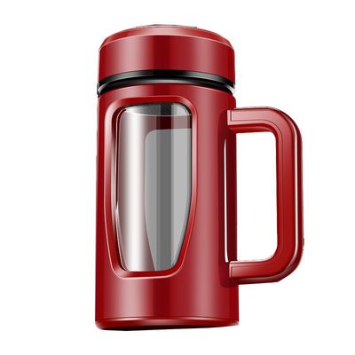 Klassieke design waterfles met dubbele laag isolatie en niet-glijdend glazen handvat