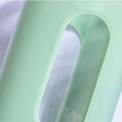 Office geurende thee koffie mok 500 ml glazen beker met aangepaste kleur deksel en handvat