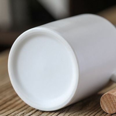 Direct leveren 11 oz Warmteoverdracht Keramische reisbeker Witte koffiebekers voor sublimatie