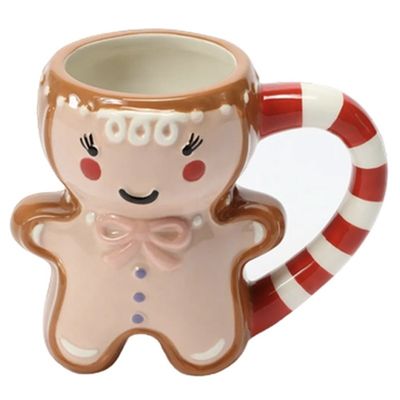 Kerstdag Vakantie Custom 300 ml Grappige peperkoek Man Magic Cookie Holding Mug