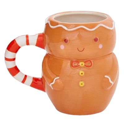 Kerstdag Vakantie Custom 300 ml Grappige peperkoek Man Magic Cookie Holding Mug