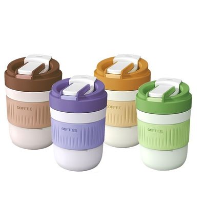400 ml / 550 ml hoog zware basis heldere glazen beker met stro creatief en uniek ontwerp