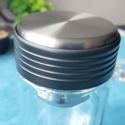 400 ml capaciteit Persoonlijke vacuüm geïsoleerde sublimatie lege glazen waterfles voor mannen